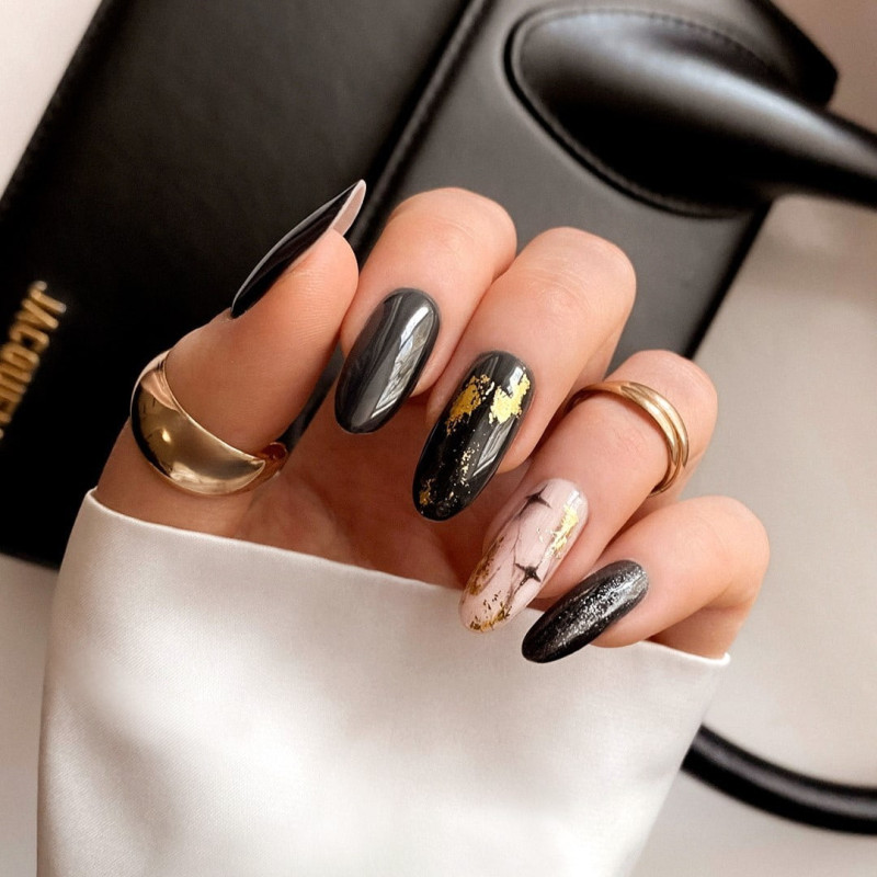 Nail art foil - 01 Gold